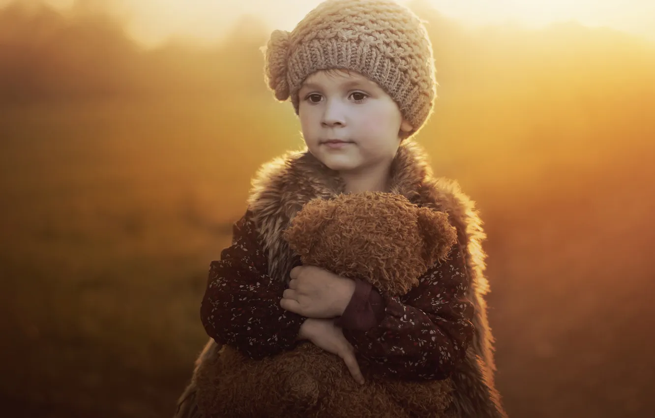 Photo wallpaper mood, portrait, girl