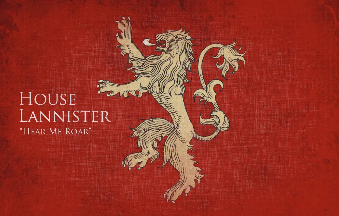 Photo wallpaper game of thrones, house lannister, game of thrones
