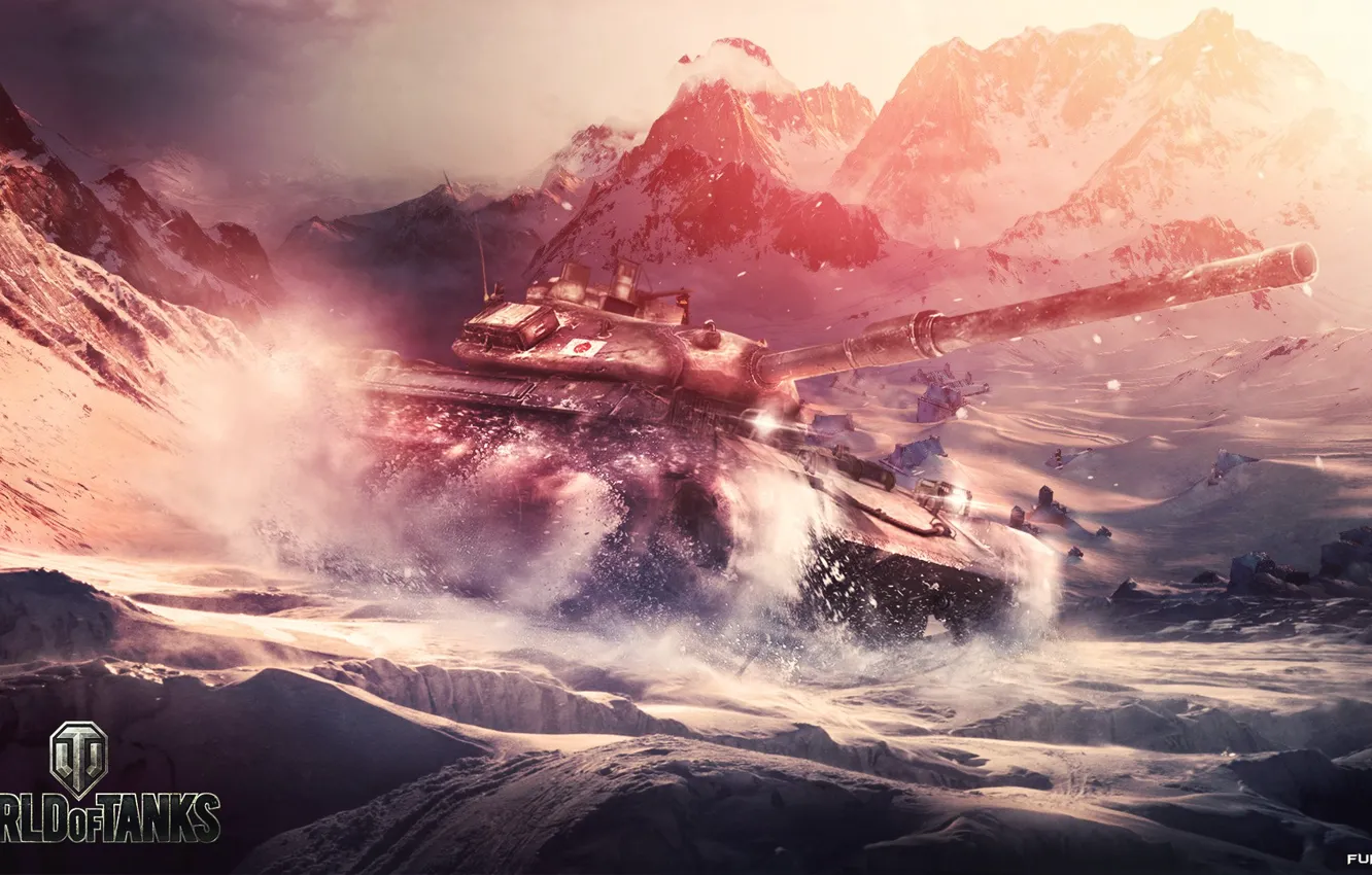 Photo wallpaper the game, Japan, art, World of Tanks, Wargaming, STB-1, FuriousGFX