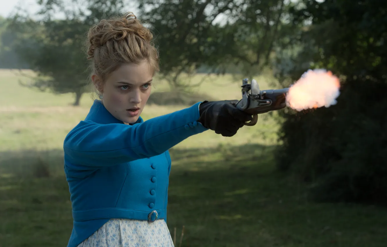 Photo wallpaper pride, Bella Heathcote, prejudice and zombies, Pride and Prejudice and Zombies