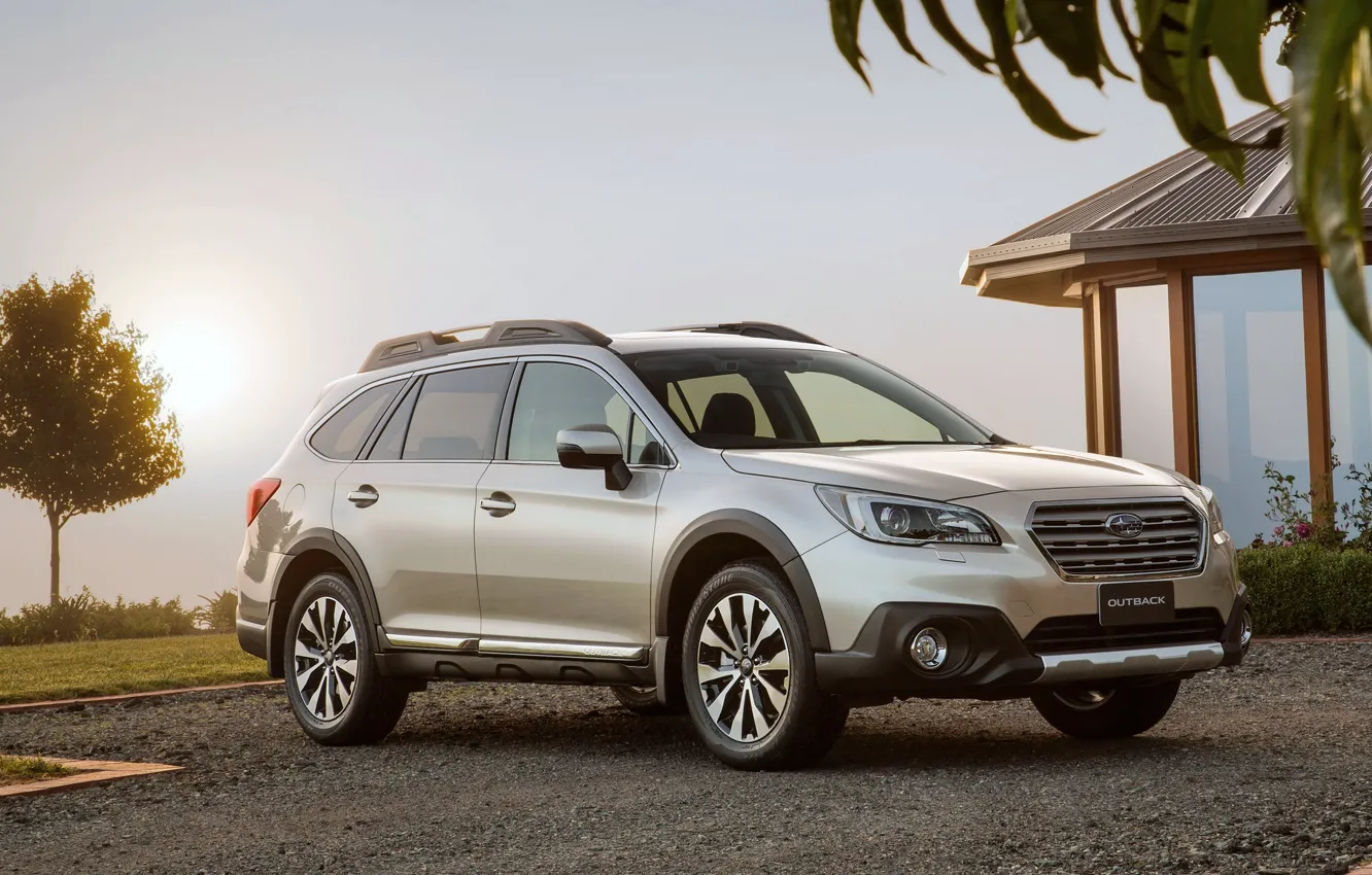 Photo wallpaper Subaru, Subaru, universal, Outback, the Outback