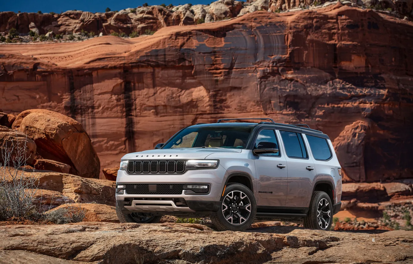 Photo wallpaper jeep, SUV, SUV, Jeep, Overland, Wagoneer, 2025, Jeep Wagoneer Overland