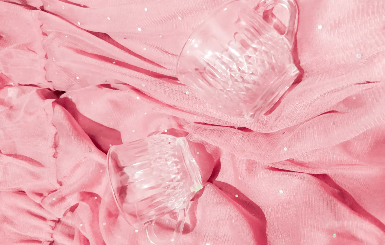 Photo wallpaper glass, glass, fabric