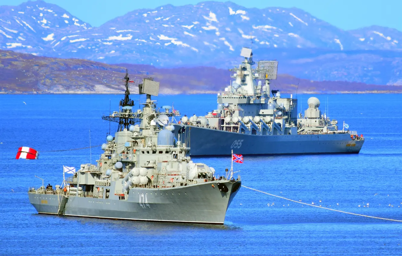 Photo wallpaper RAID, Marshal Ustinov, Admiral Ushakov