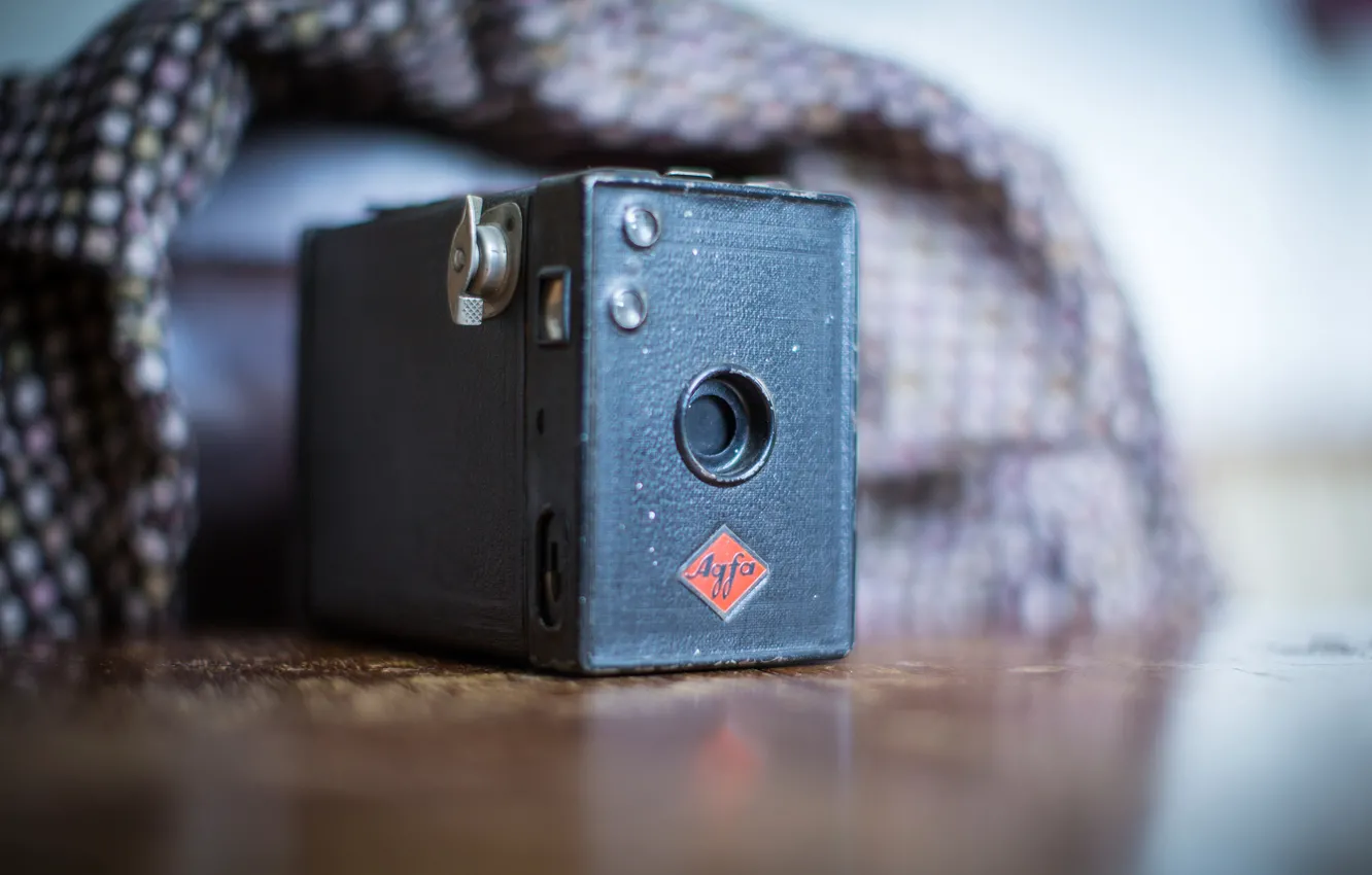 Photo wallpaper box, camera, Agfa 6x9 box