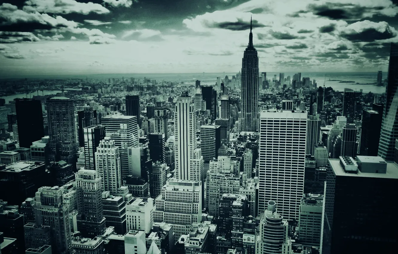 Photo wallpaper city, widescreen, New York minute, 1920 x 1200