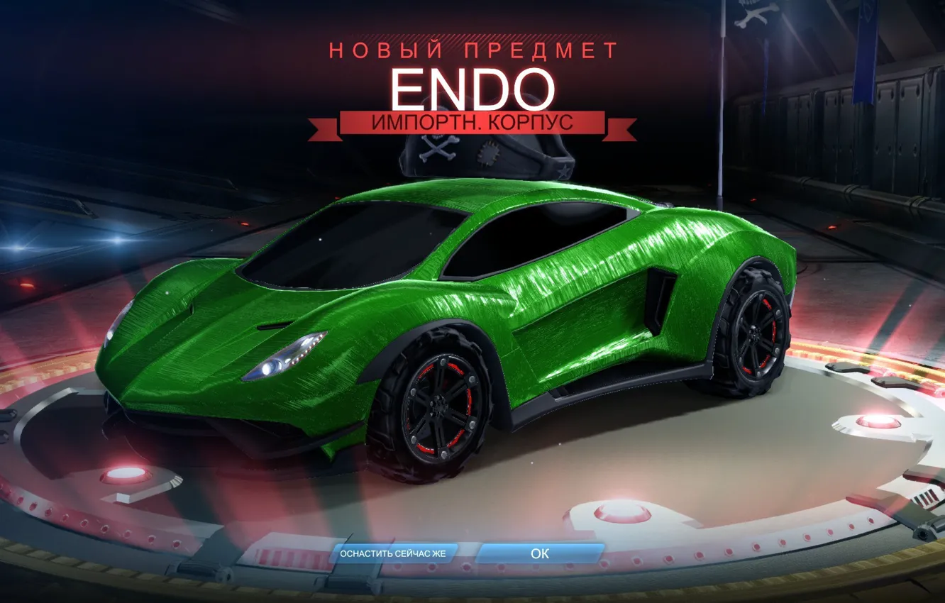 Photo wallpaper car, sake, race, speed, Rocket League