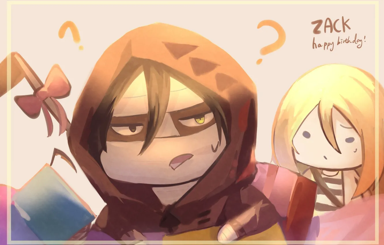 Photo wallpaper Angel bloodshed, Satsuriku no Tenshi, Zach Foster