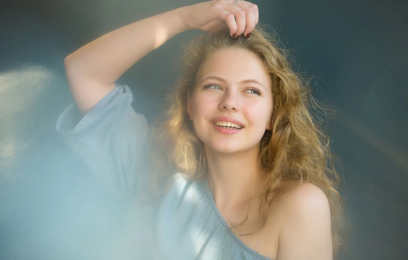 Photo wallpaper girl, young, model, pretty, posing, portrait