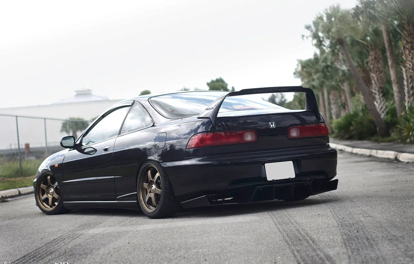 Photo wallpaper Honda, Honda, JDM, Integra, Type R, Spoiler, People, Integra