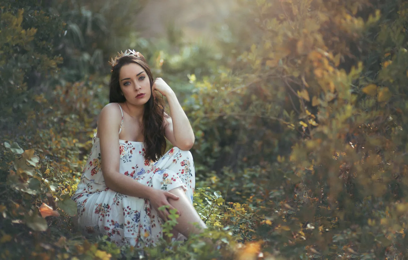 Photo wallpaper summer, dress, sponge, Jose Macias