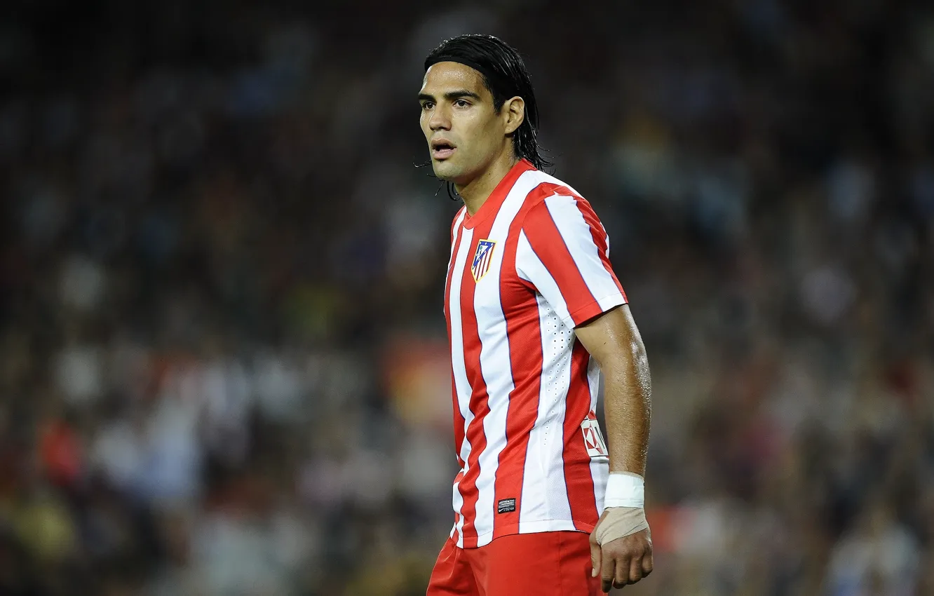 Photo wallpaper football, club, Spain, player, Atletico Madrid, Atletico Madrid, The tiger, Radamel Falcao