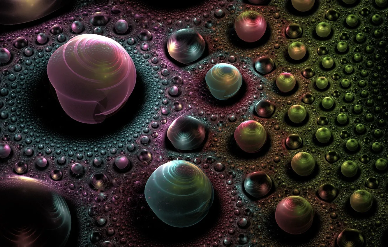 Photo wallpaper abstraction, pattern, fractal