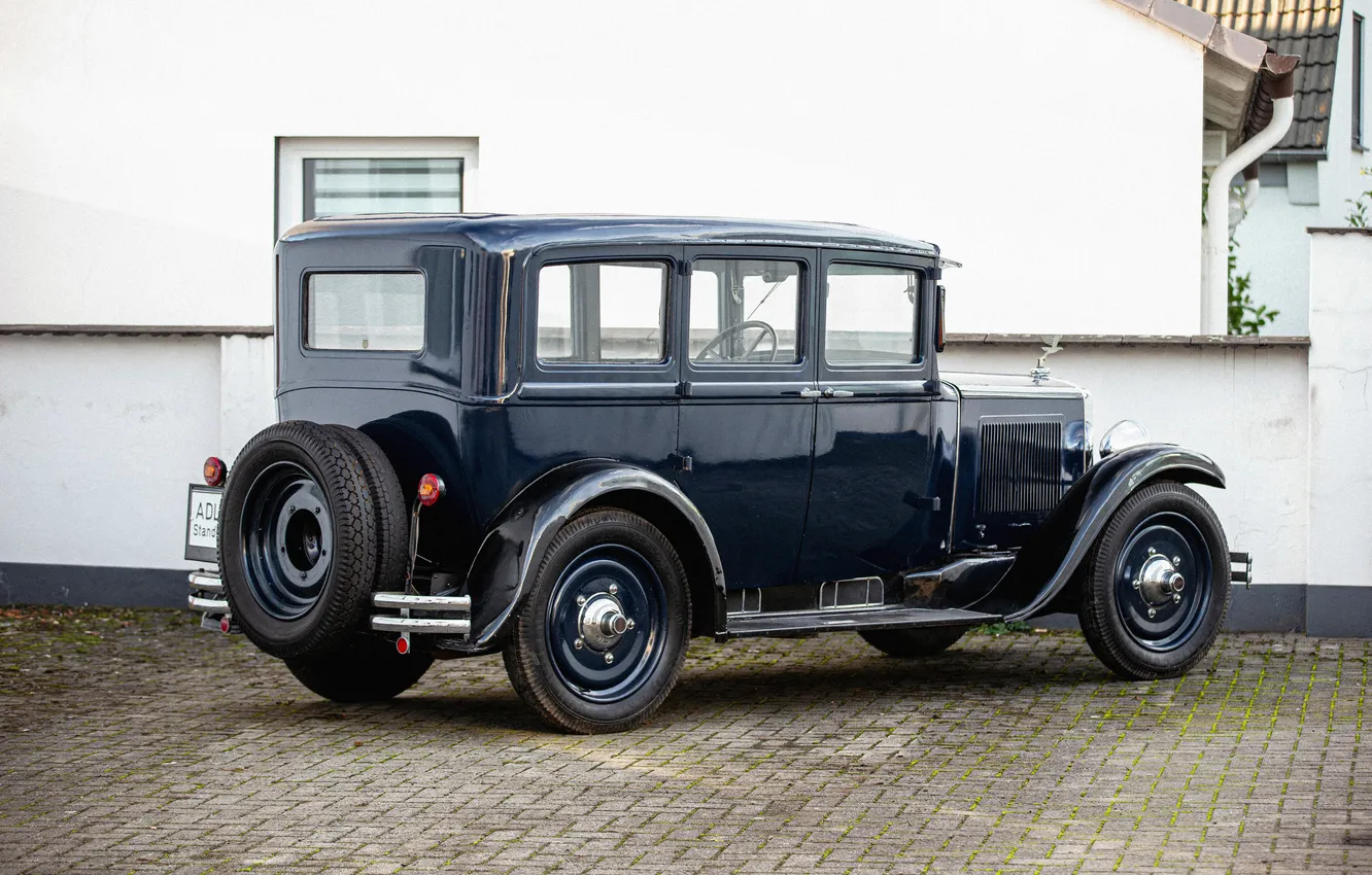 Photo wallpaper Retro Cars, Adler, 1931–34, retro cars, Limousine, Adler Standard 6, Standard 6