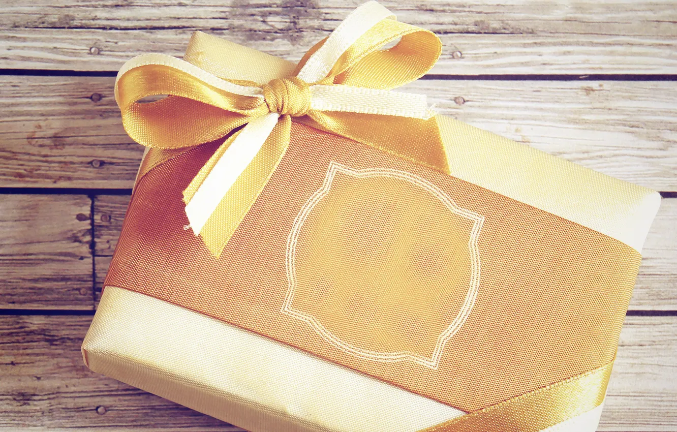 Photo wallpaper trees, gift, butterfly, Board, texture, tape, nails, packaging