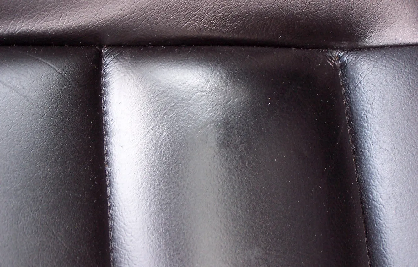 Photo wallpaper black, leather, seat, upholstery