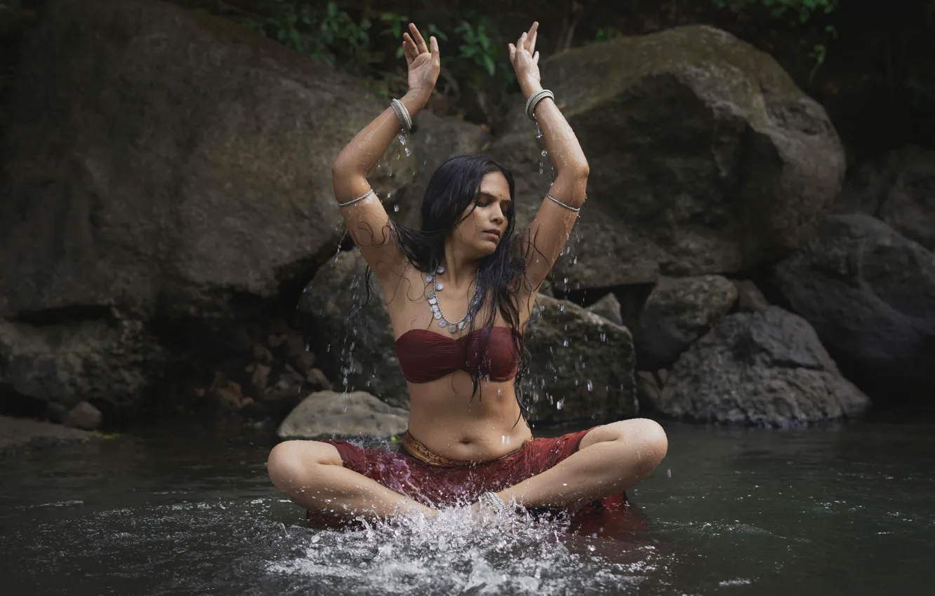 Photo wallpaper girl, hot, sexy, fashion, eyes, smile, beautiful, figure