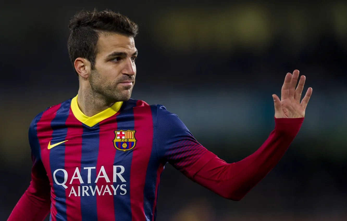 Photo wallpaper football, sport, Nike, football, Barcelona, Fabregas, Fabregas, Spain
