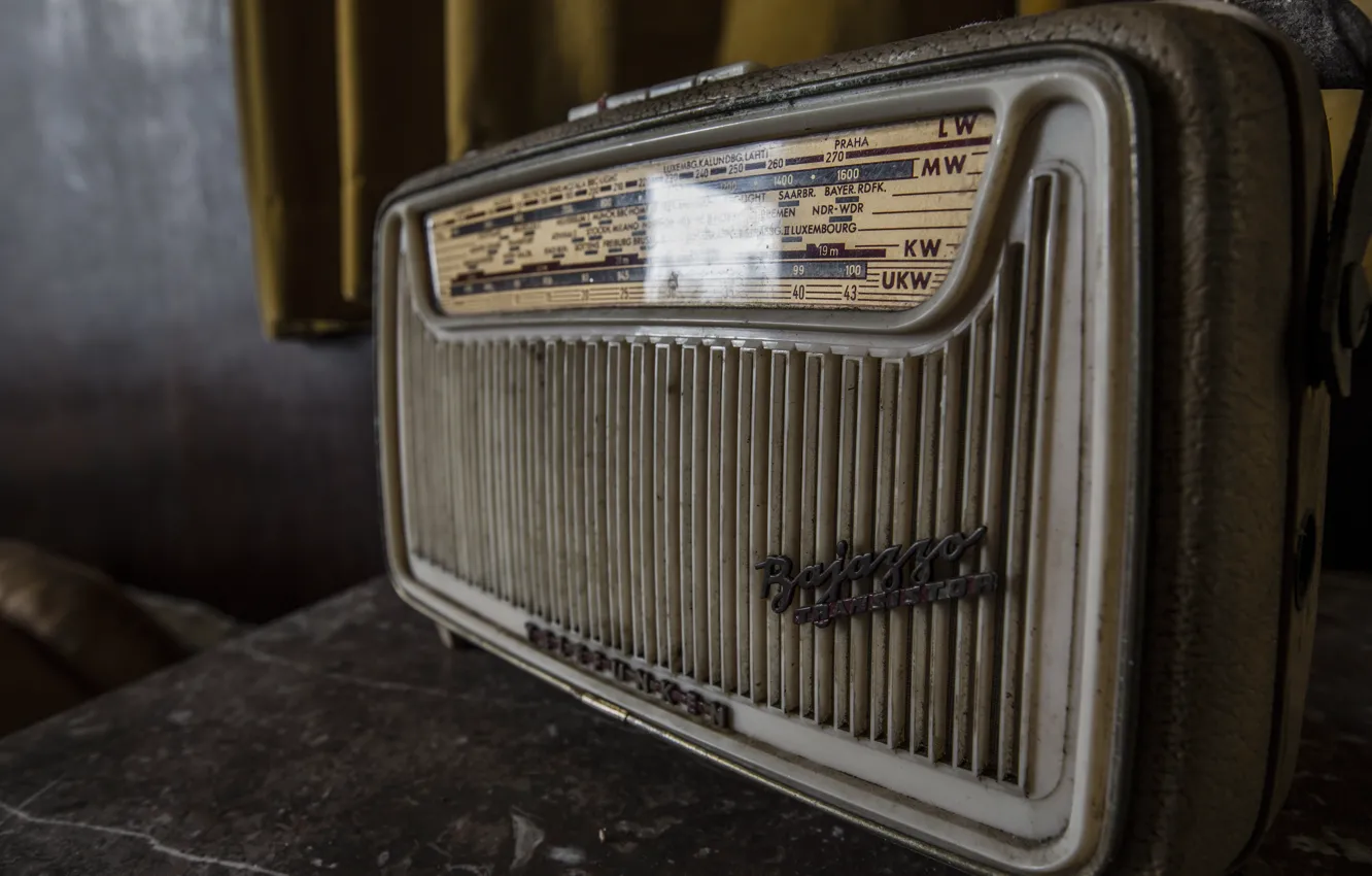 Photo wallpaper background, radio, receiver