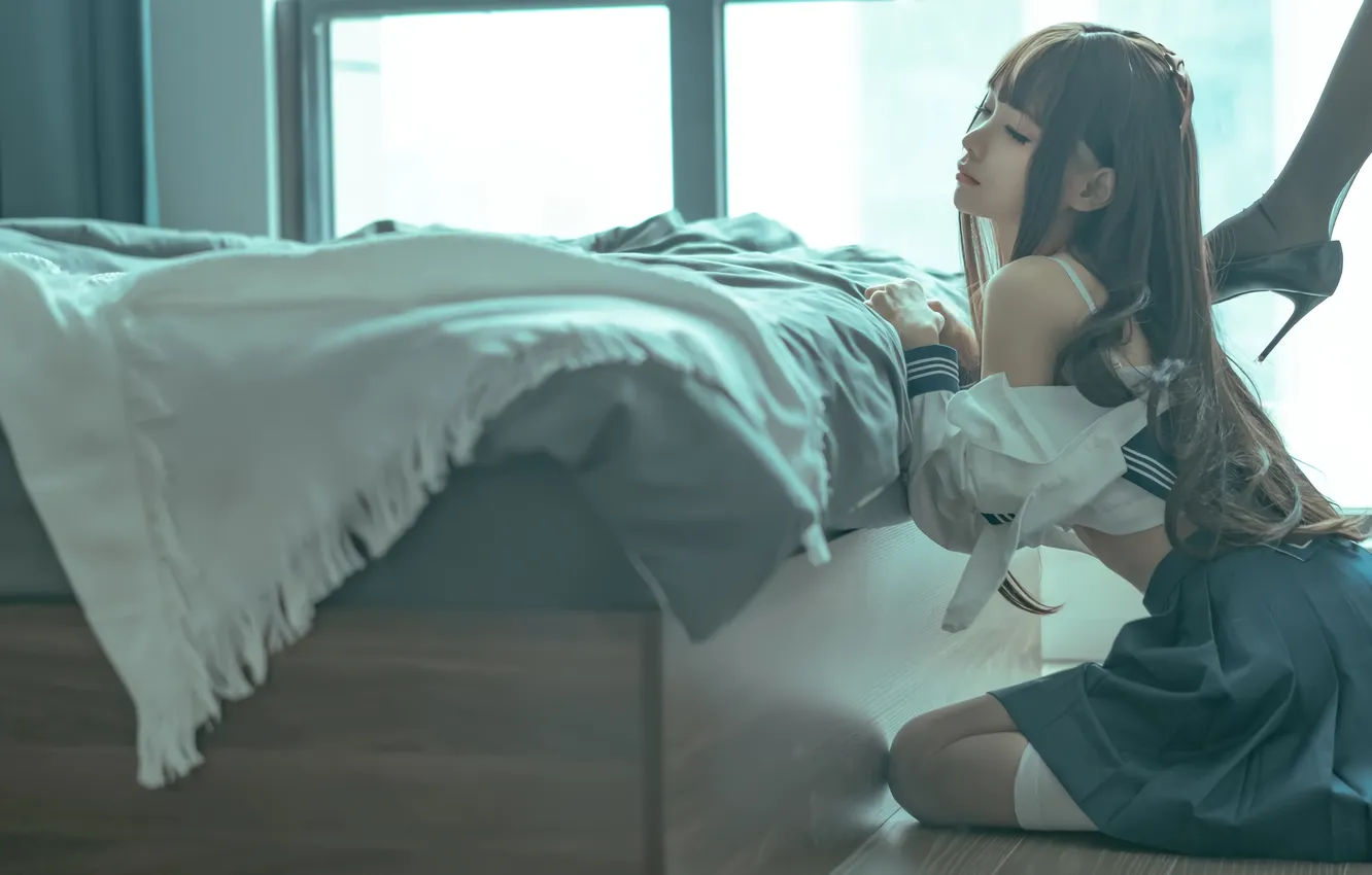 Photo wallpaper asian, asian girls, Chun Momo