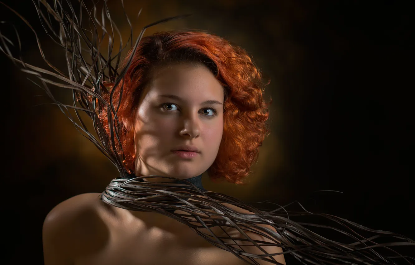 Photo wallpaper style, model, Jillian