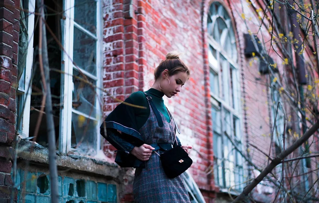 Photo wallpaper girl, street, hair, home, hairstyle, Ivan Katush, Ivan Coil