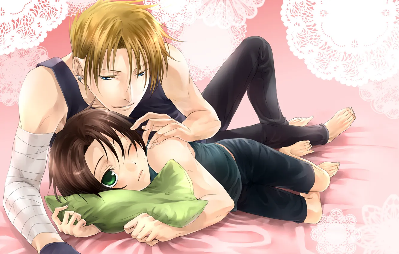 Photo wallpaper anime, art, two