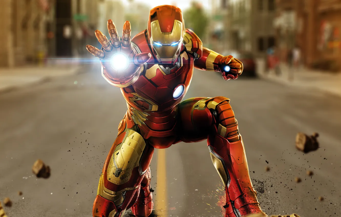 Photo wallpaper art, costume, Iron man, Iron Man, comic, MARVEL, Avengers, Tony Stark
