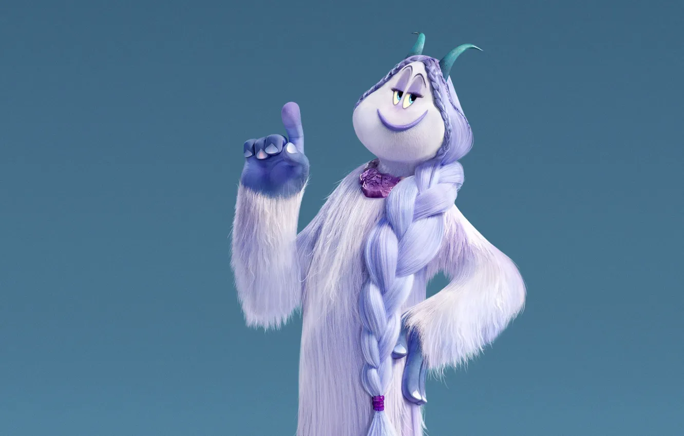 Photo wallpaper cartoon, cartoon, characters, Smallfoot, Smallfoot