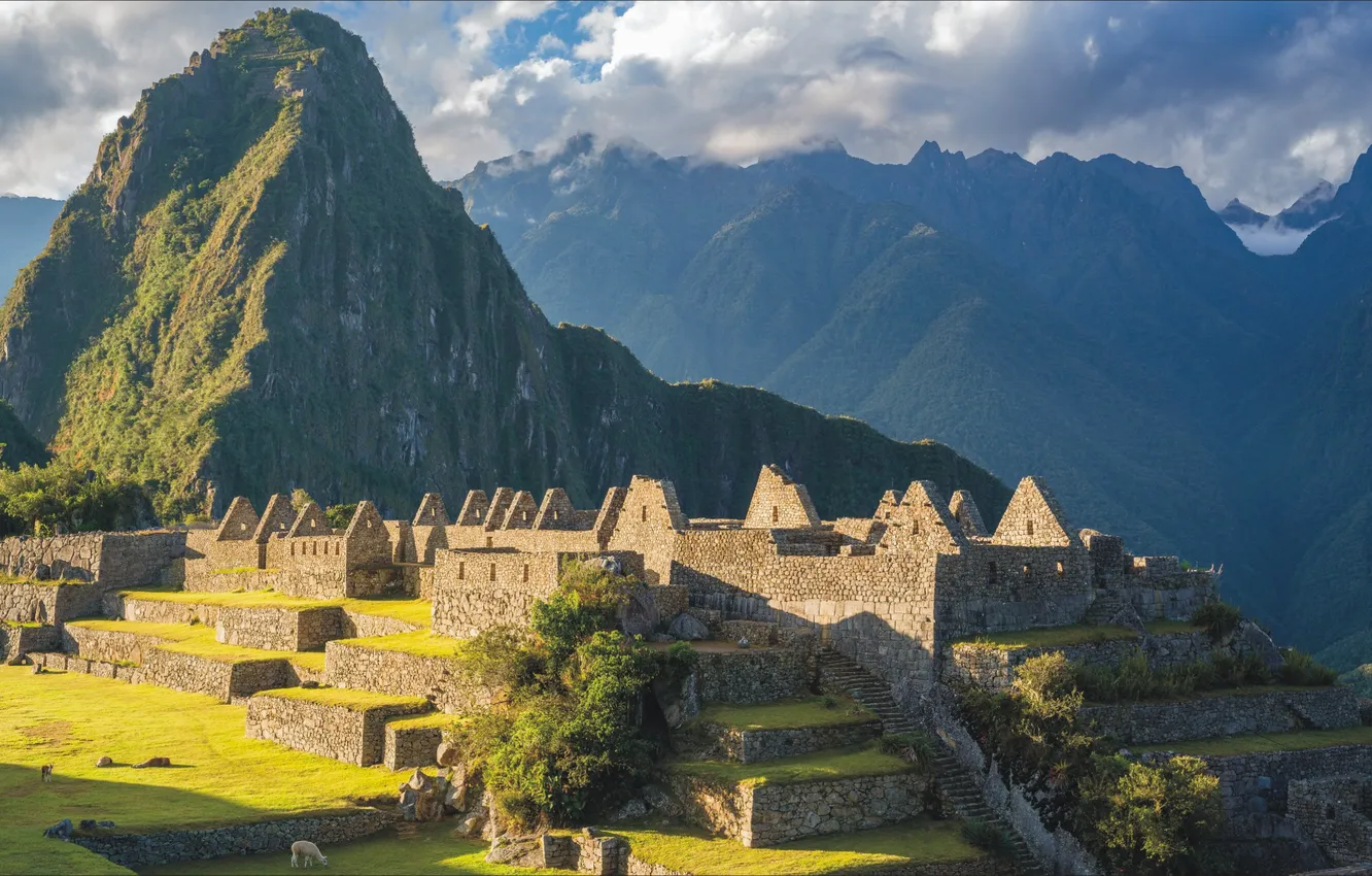 Photo wallpaper city, Peru, travel, Machu Picchu