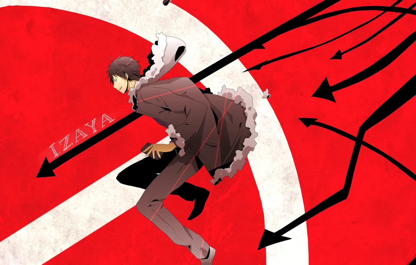 Photo wallpaper art, guy, Durarara!!, Of Izaya Orihara