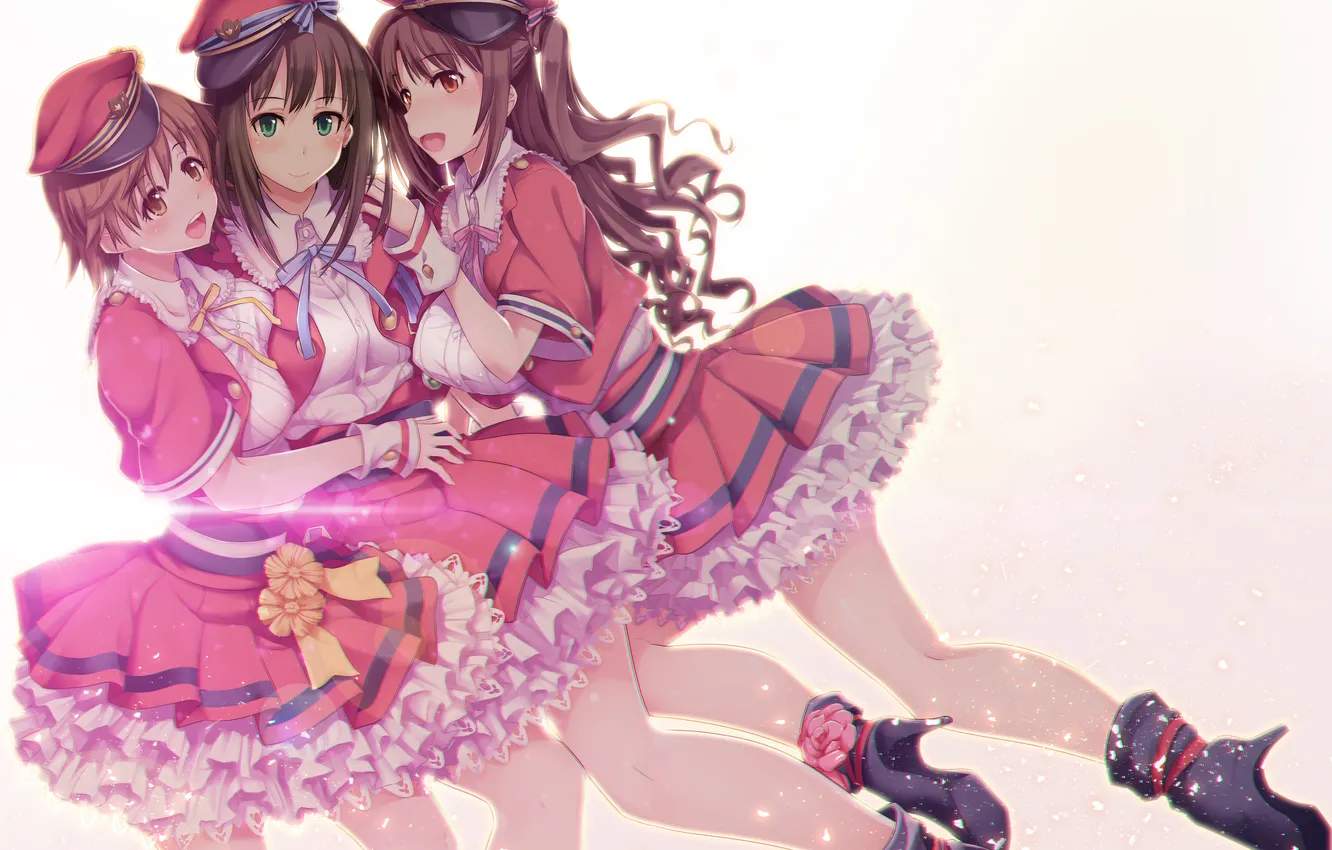Photo wallpaper girl, joy, anime, art, form, idolmaster, shibuya rin, idolmaster cinderella girls