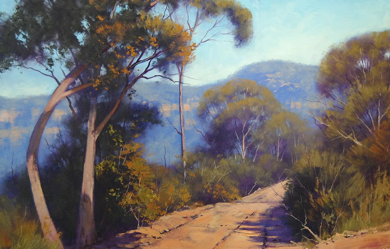 Photo wallpaper figure, art, ARTSAUS, BLUE MOUNTAINS AUSTRALIA