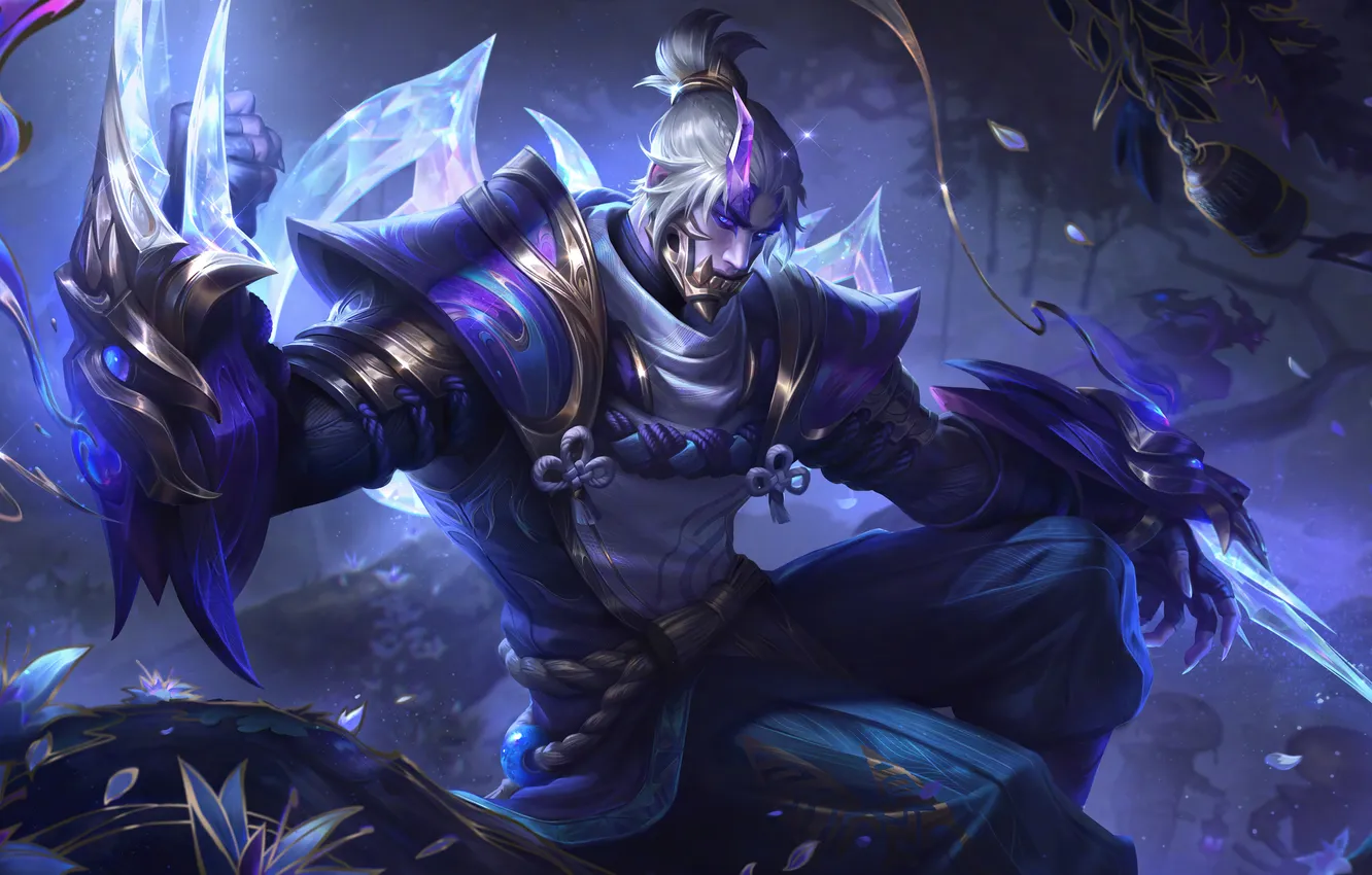 Photo wallpaper armor, game, characters, League of Legends, lol, LoL, League Of Legends, Zed