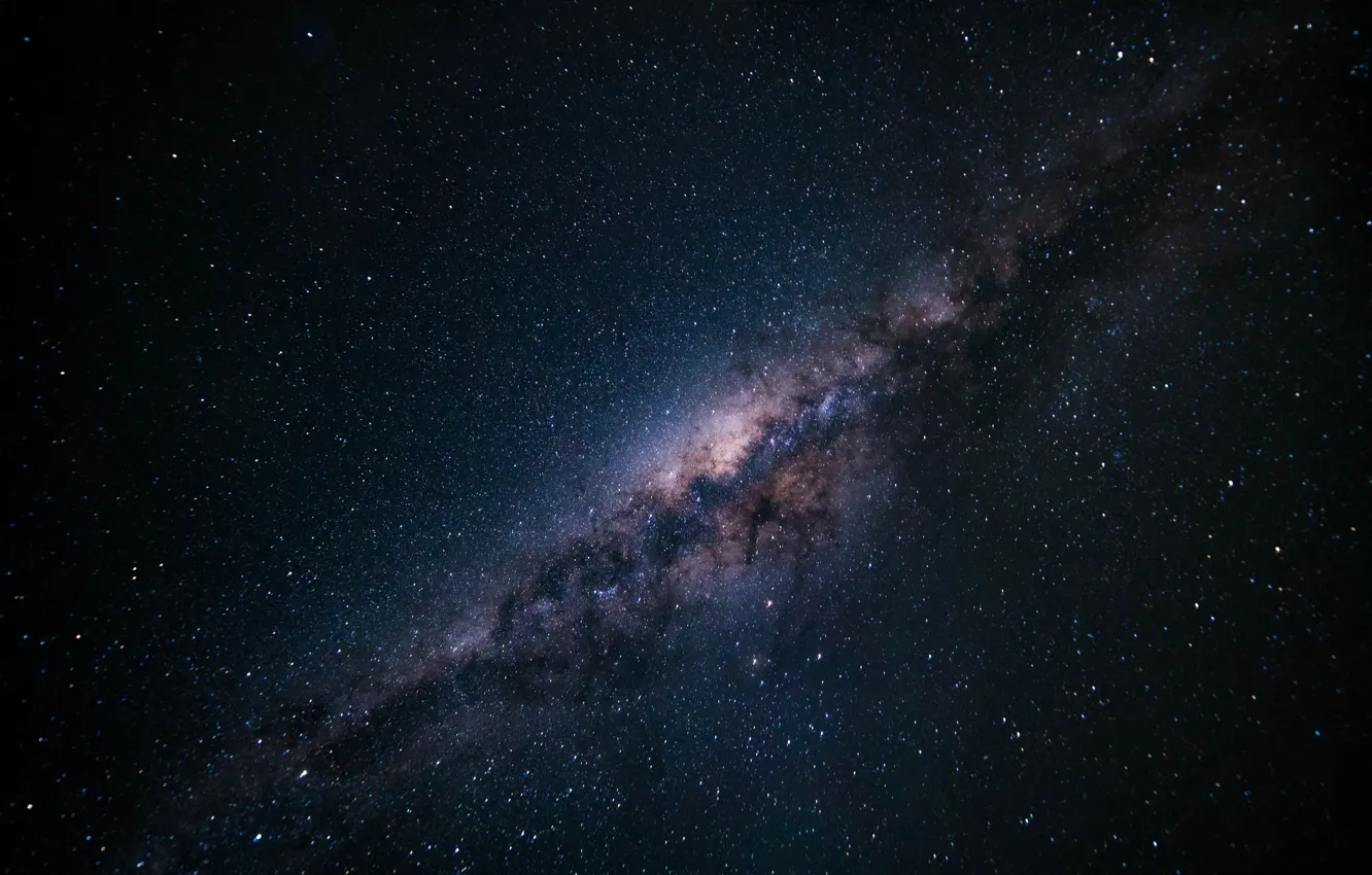 Photo wallpaper space, stars, night, the milky way