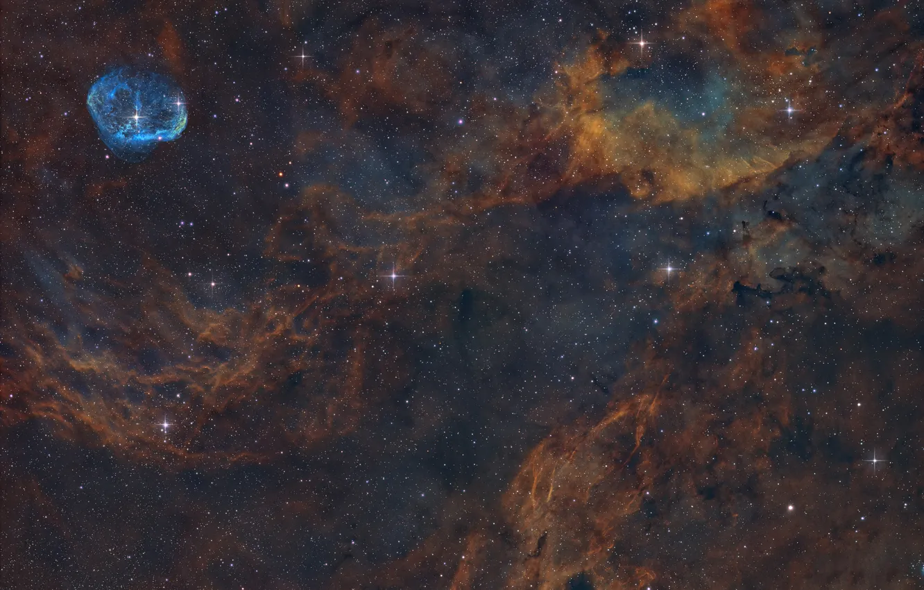 Photo wallpaper the sky, space, stars, the universe, galaxy, space, astrophotography