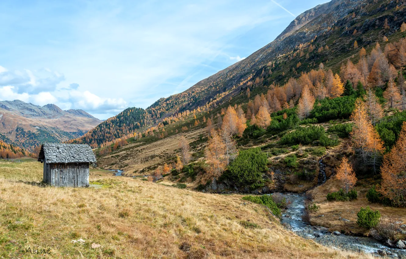 Photo wallpaper nature, Tyrol, Erlsbach, St. Jakob in Defereggen