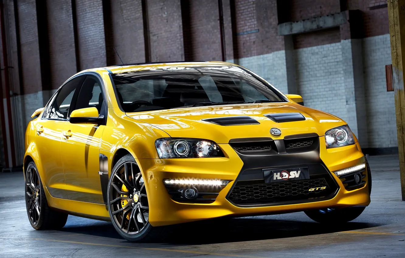 Photo wallpaper Machine, Yellow, Car, 2012, Car, Wallpapers, Yellow, GTS