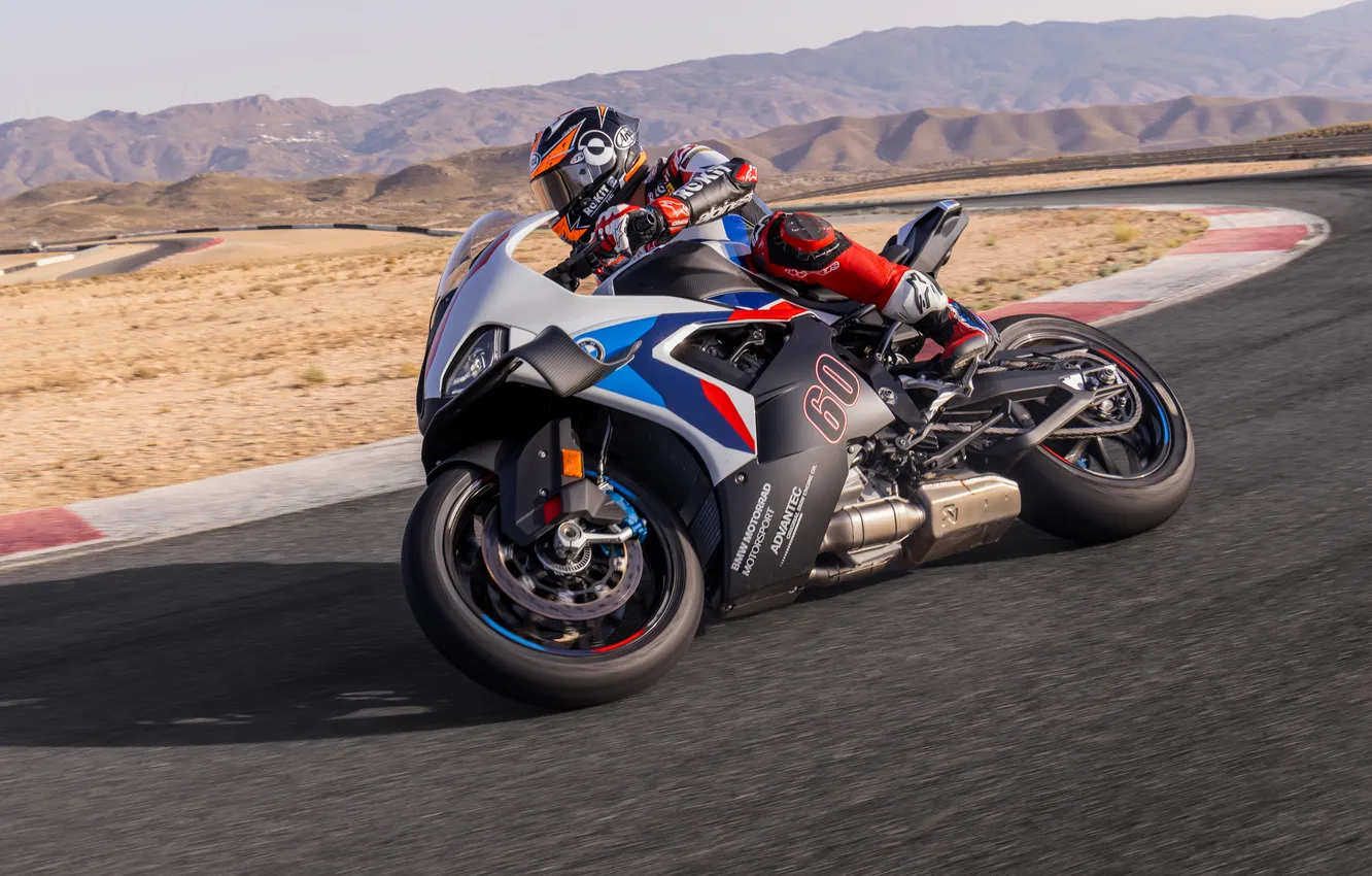 Photo wallpaper race track, 2024, BMW M 1000 RR