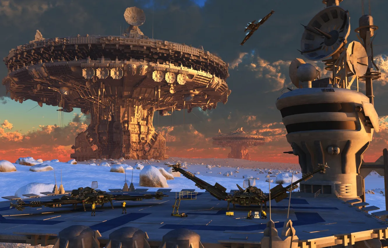 Photo wallpaper space, games, cosmos