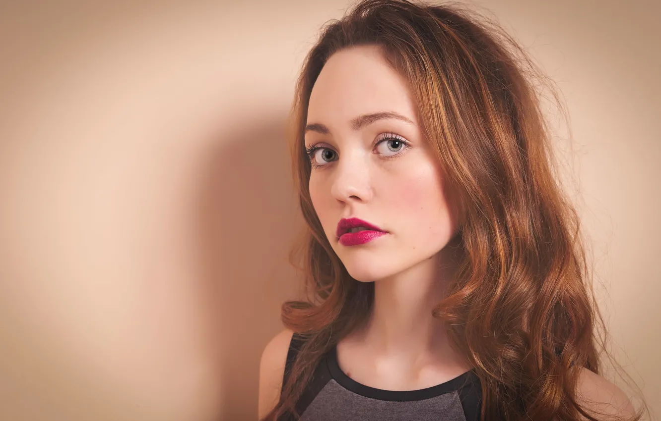 Photo wallpaper girl, face, background, hair, Zoe