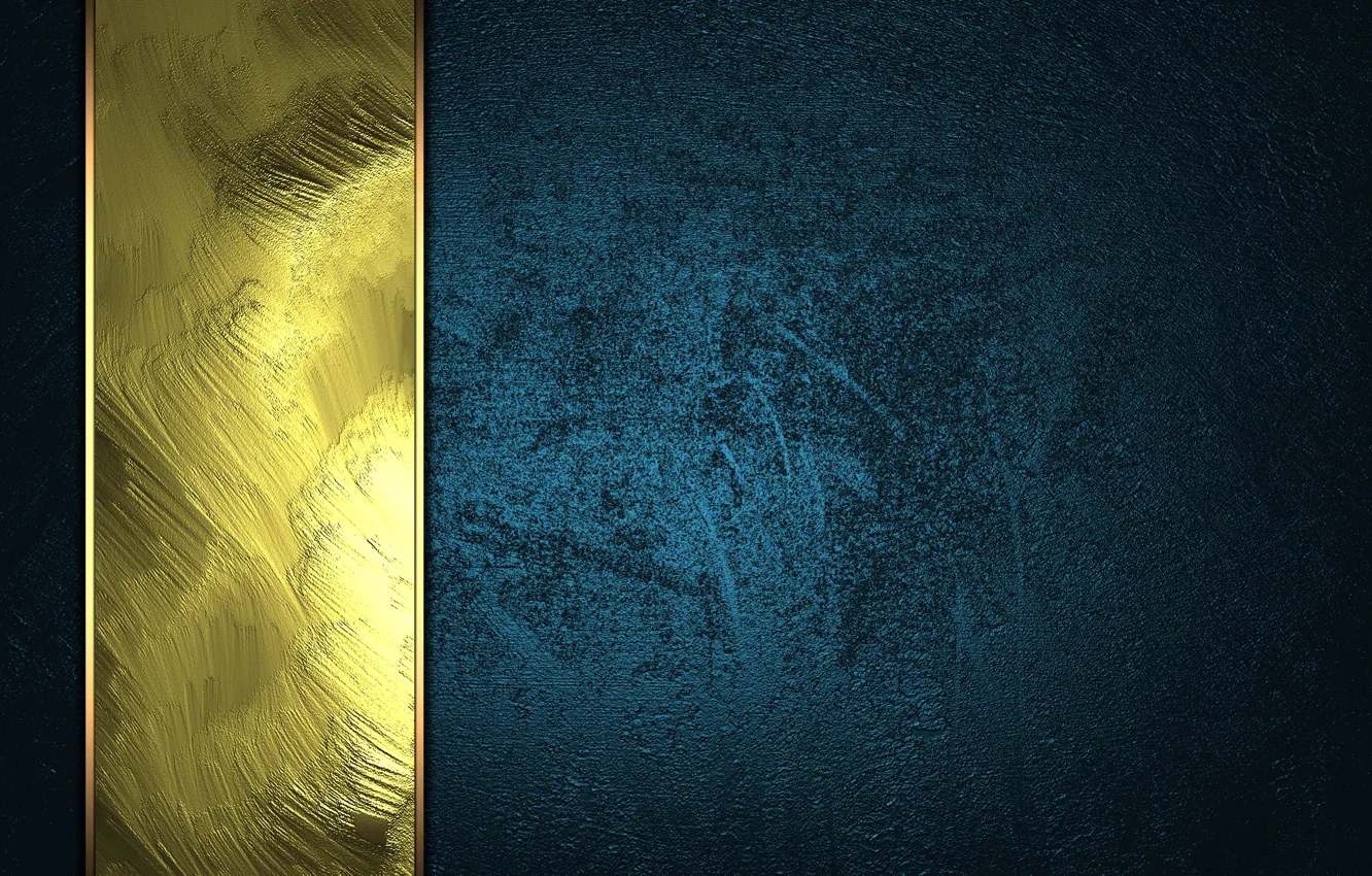 Photo wallpaper dark, golden, texture, blue, background, luxury