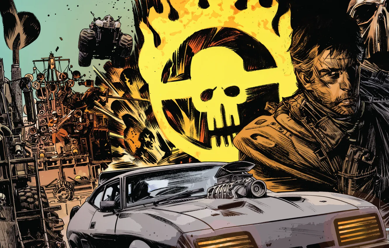 Photo wallpaper Mad Max, Fury Road, Mad Max: fury Road