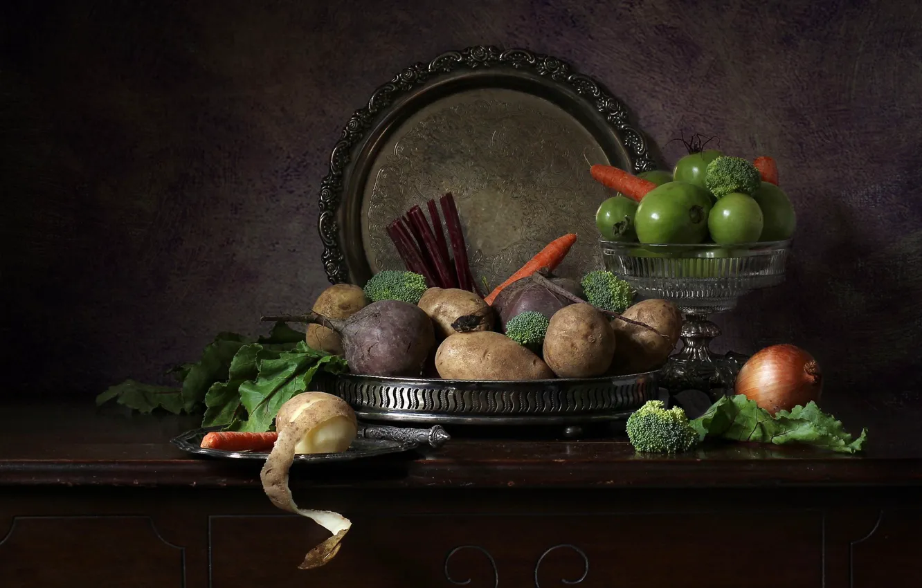 Photo wallpaper food, still life, vegetables