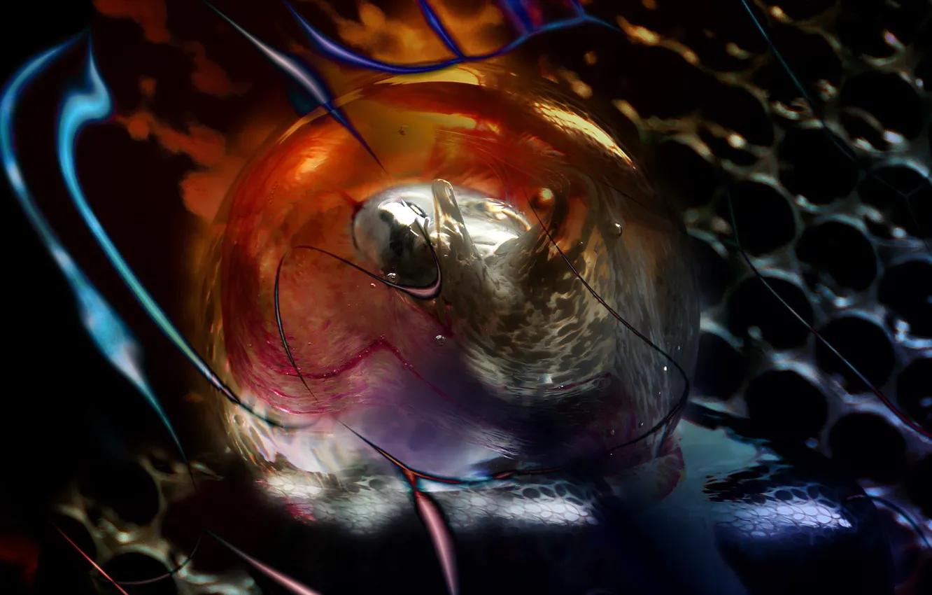 Photo wallpaper abstraction, color, form