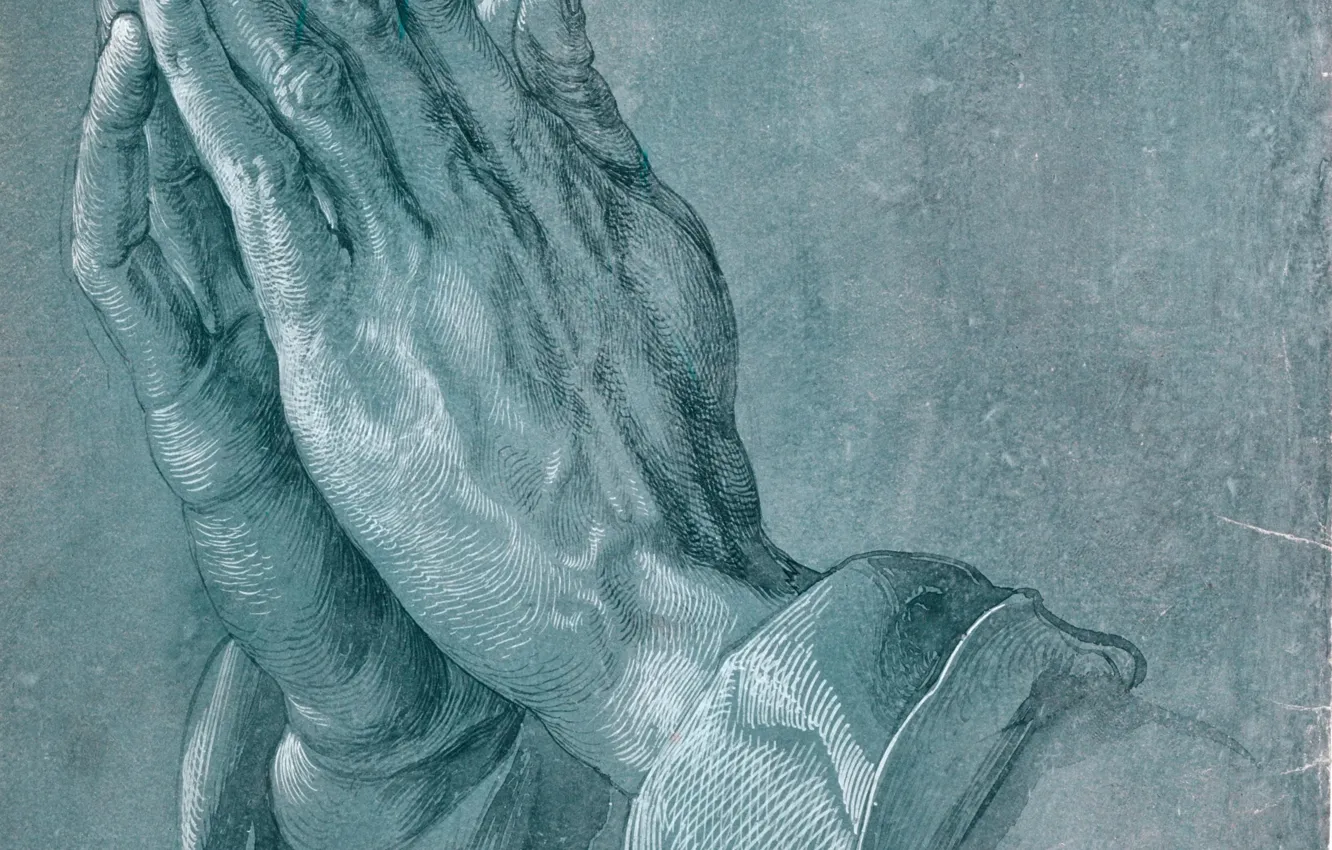 Photo wallpaper Praying Hands, Albrecht Durer, Praying hands