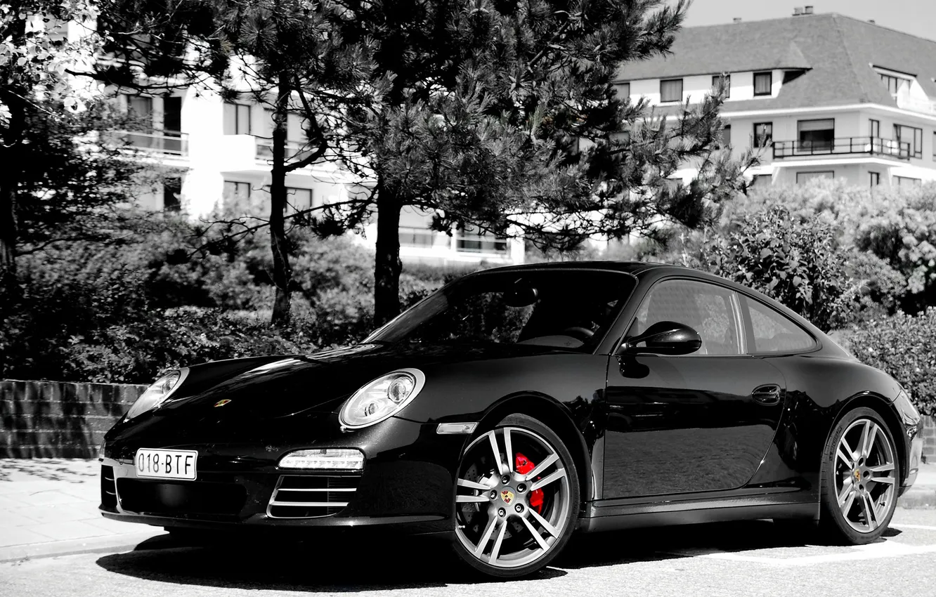 Photo wallpaper machine, Wallpaper, 997, Porsche, Carrera 4S