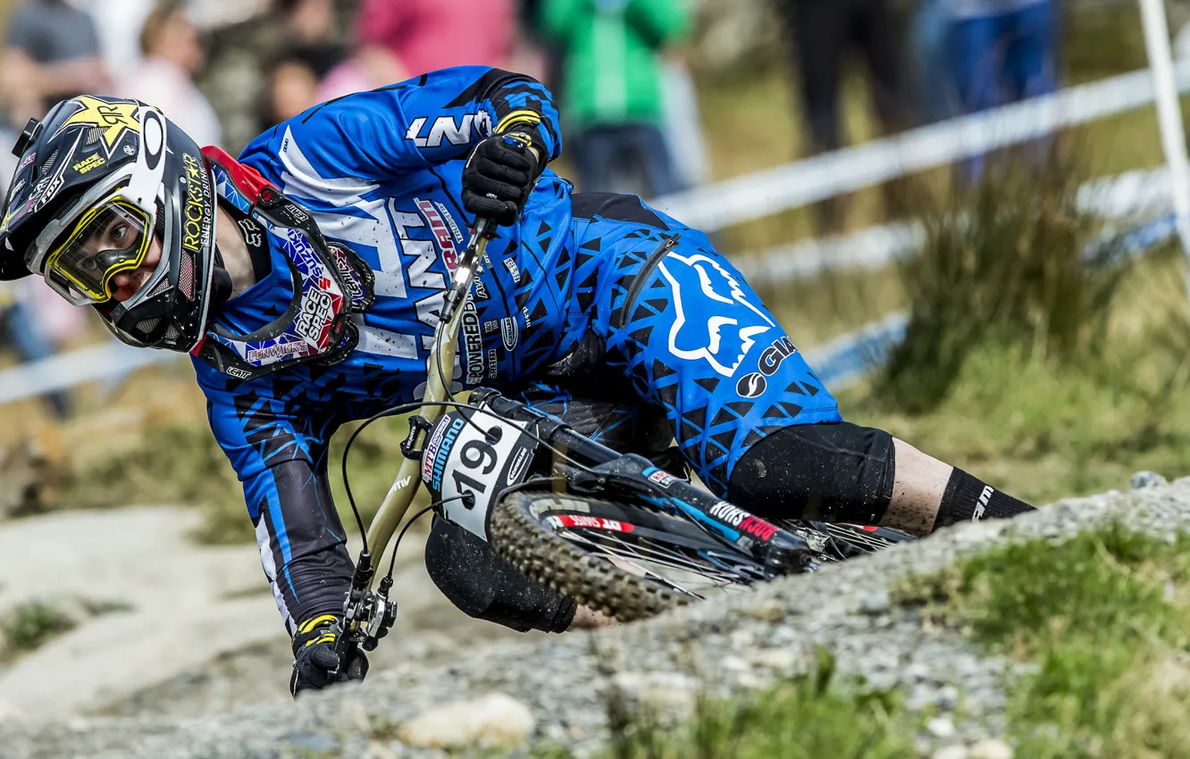 Photo wallpaper mountain bike, cyclist, Danny Hart