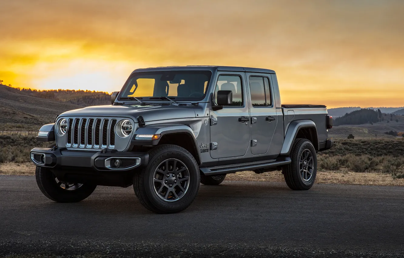 Photo wallpaper Gladiator, Jeep, Overland, 2019, Jeep Gladiator Overland