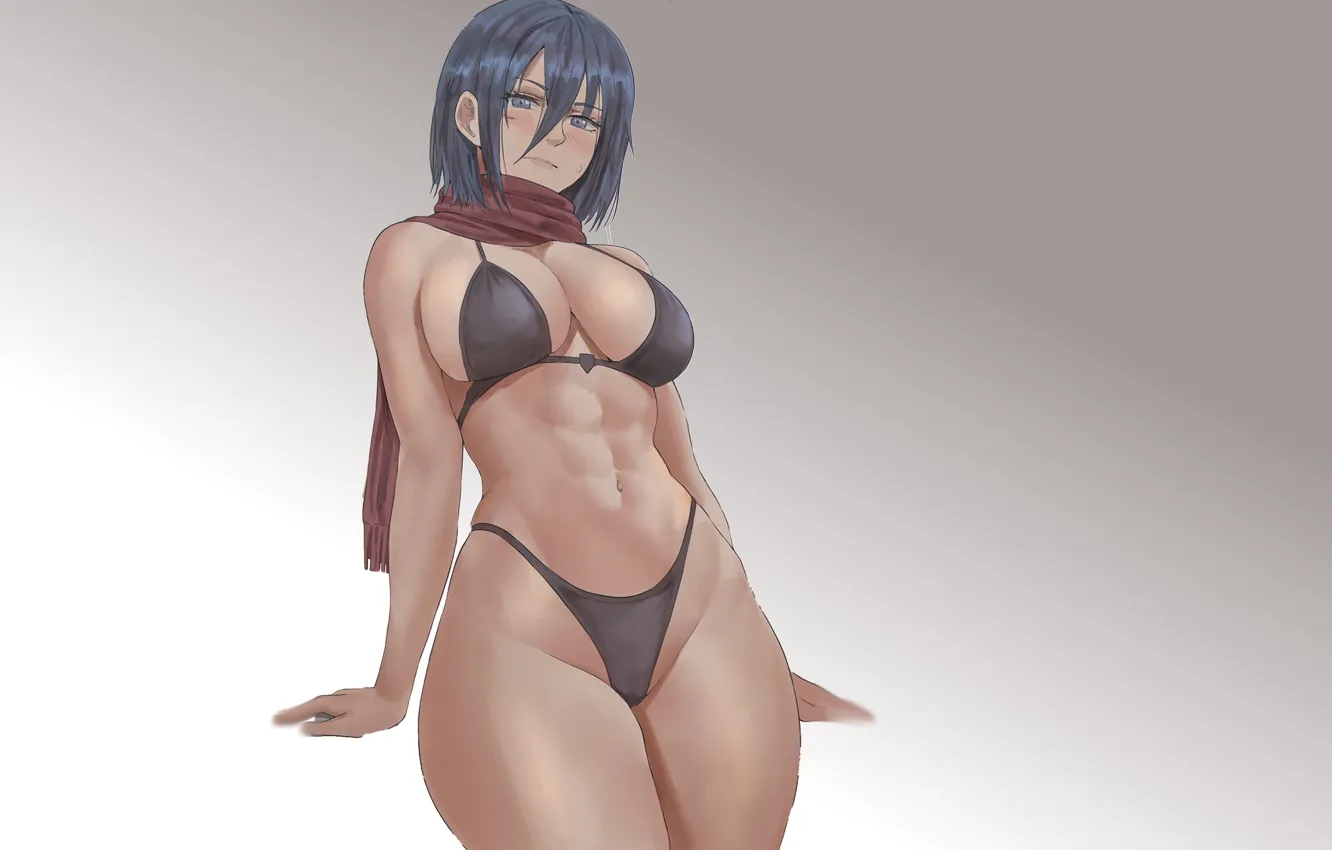 Photo wallpaper girl, hot, sexy, hot girl, sexy girl, anime, pretty, babe